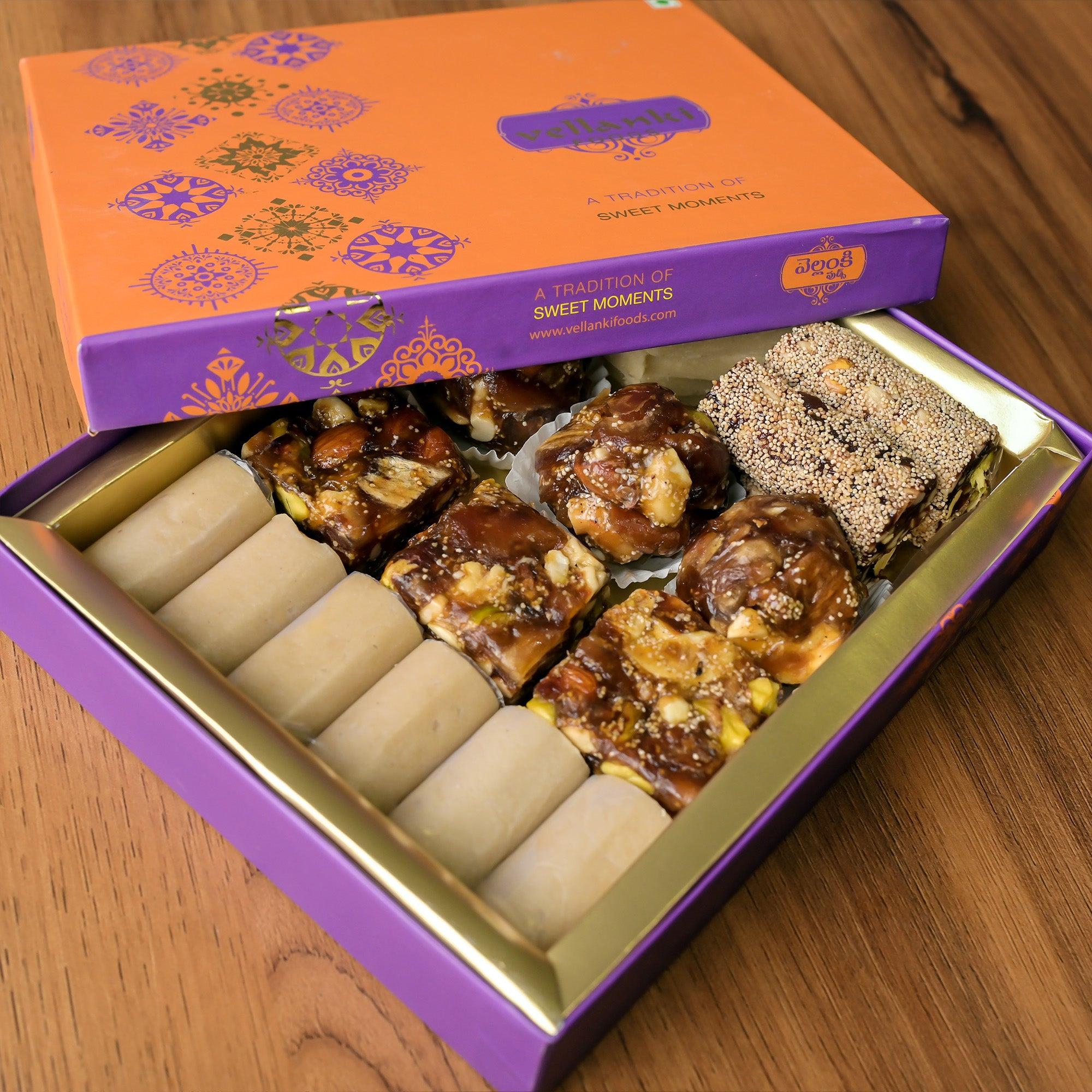 Dry Fruit Assorted Sweets by Vellanki Foods