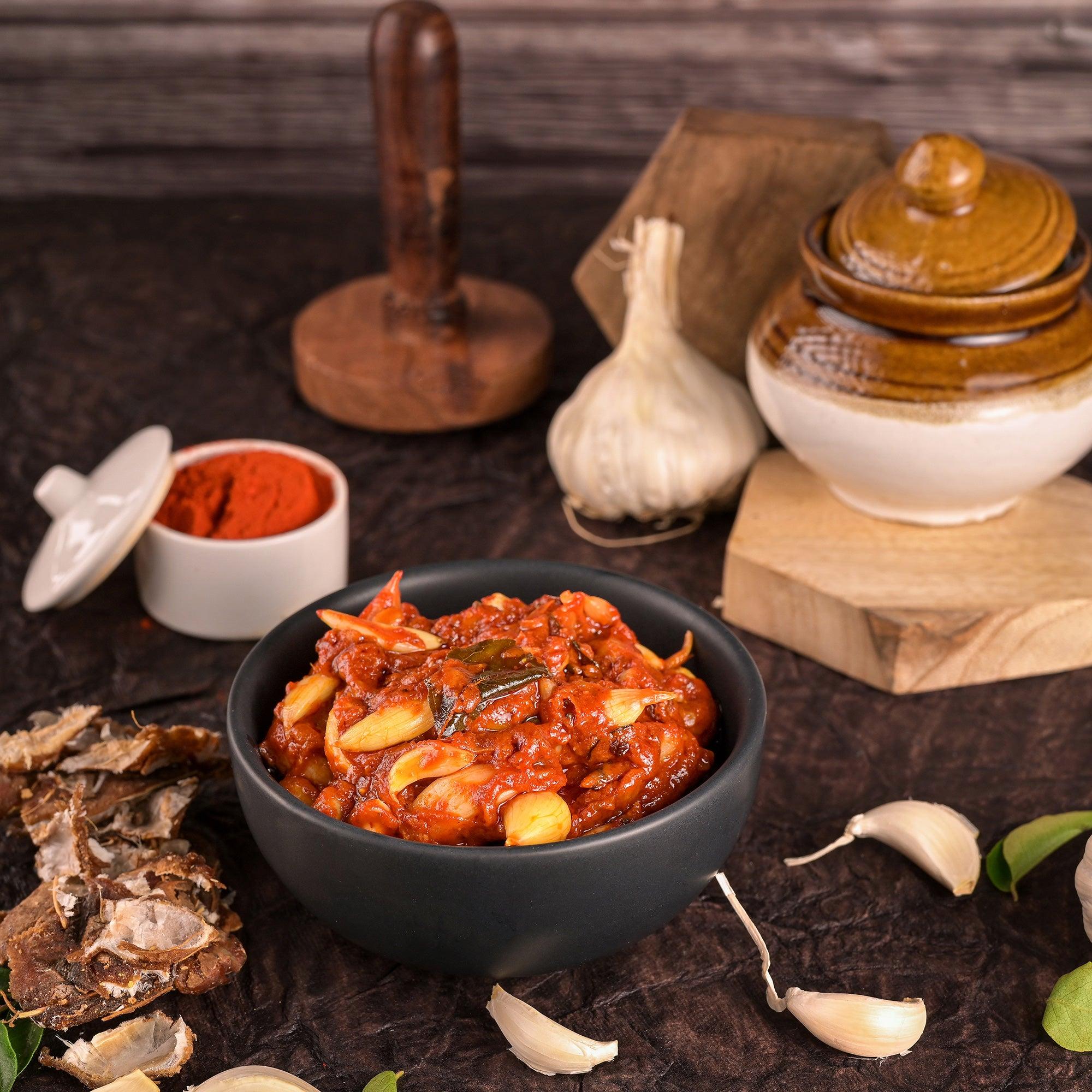 Garlic Pickle by Vellanki Foods