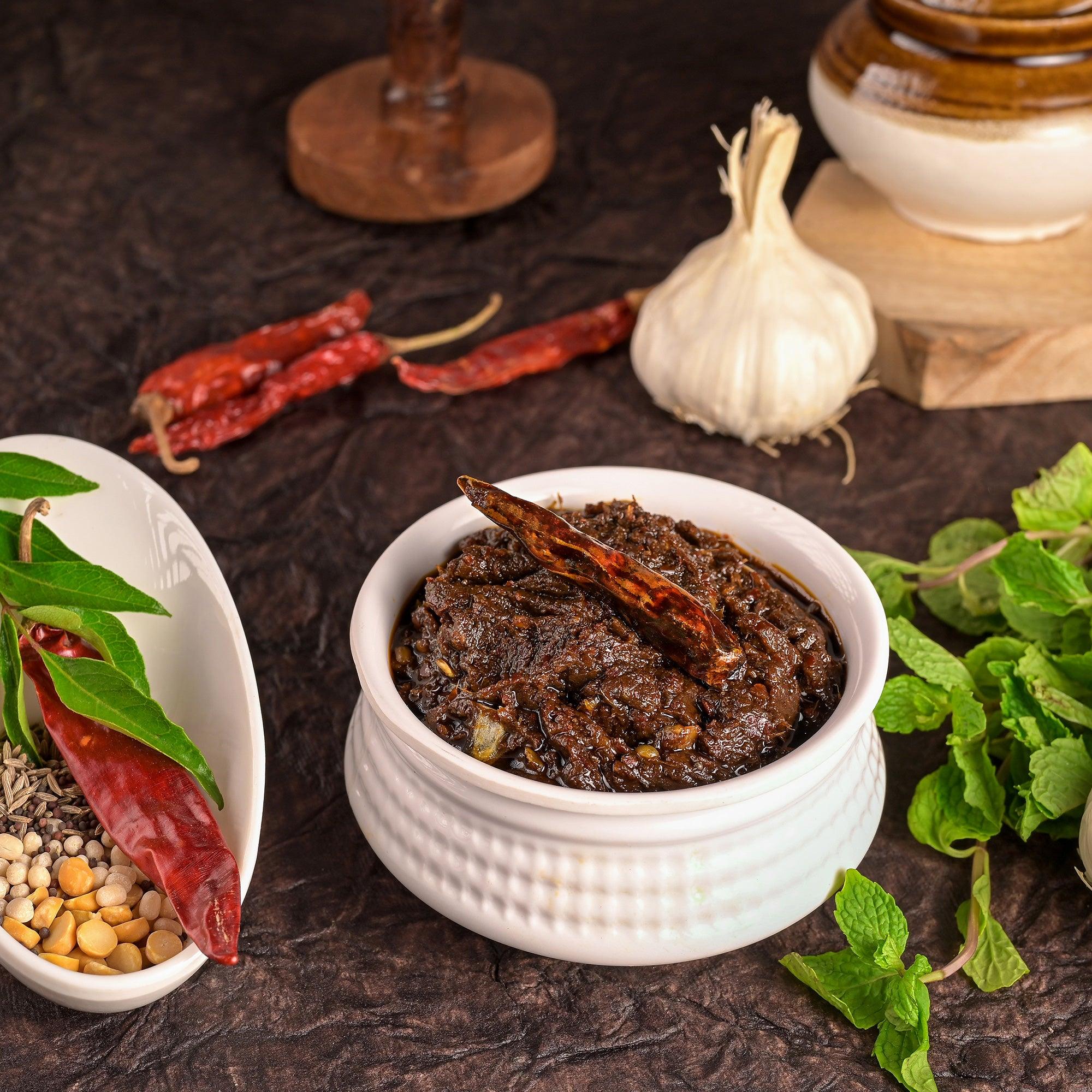 Pudina Pickle (Mint Leaves) by Vellanki Foods